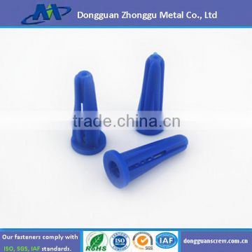 Made in china blue nylon expand wall raw plug