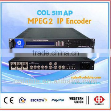 MPEG-2 IP Encoder wirh SDI ,CVBS,S-video input COL5111AP
