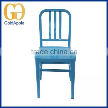 Factory New product powder coating outdoor chair Metal Dining Chair