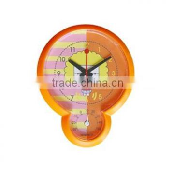 Cartoon magnetic clock, plastic clock, promotion clock, fridge clock