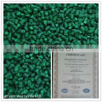 green masterbatch for Film and Injection molding Products
