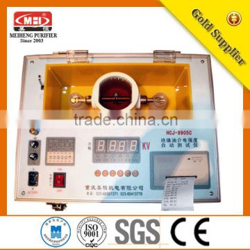 HCJ High Efficient oil dielectric strength tester tractor modern used cooking oil filter machine