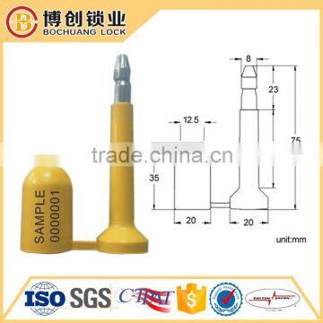 ISO17712 container bolt security seals for Tamper evident ISO container seals Transport Road Tankers seals