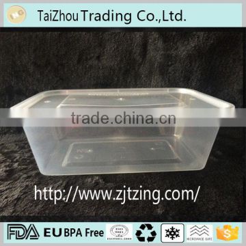 Custom Wholesale Clear Plastic Disposable Food Container