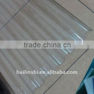 new stylish corrugated polycarboate roofing material
