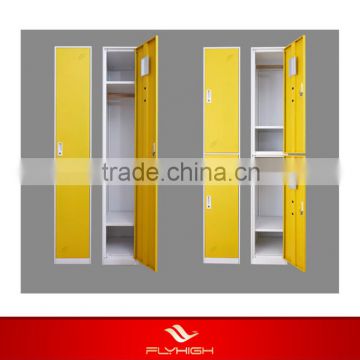 2 door clothing steel wardrobe locker/wardrobe/casilleros