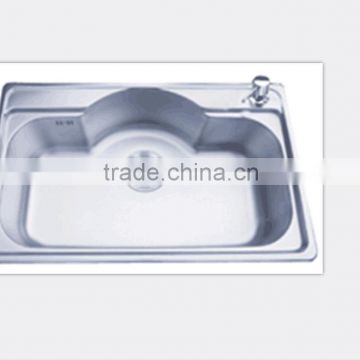 stainless steel sink TCT8050S-X topmounted kitchen sink
