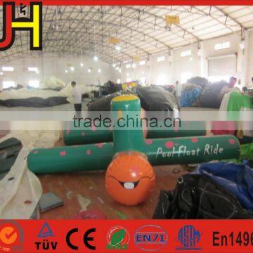 0.9mm PVC Tarpaulin Cheap Inflatable Floating Water Park Rides For Sale