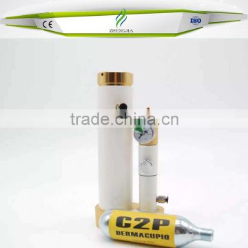 the price of medical carboxytherapy gas cylinder /threaded co2 cartridge /co2 76g