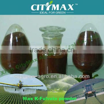 High solubility fulvic fertilizer blending plant