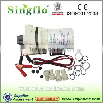 Singflo 12v dc 35L/min 15A 40psi more than 3 meters chemical pumps