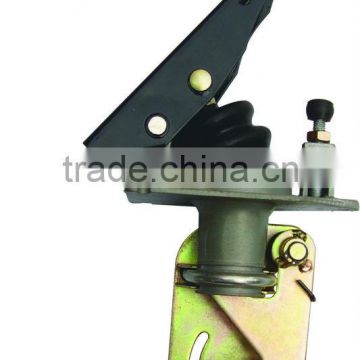 Throttle pedal for heavy duty vehicles