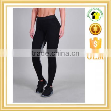 high quality fitness leggings with custom sublimation logo for women