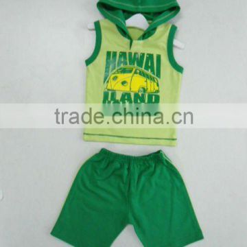 Hoodies with Shorts Set