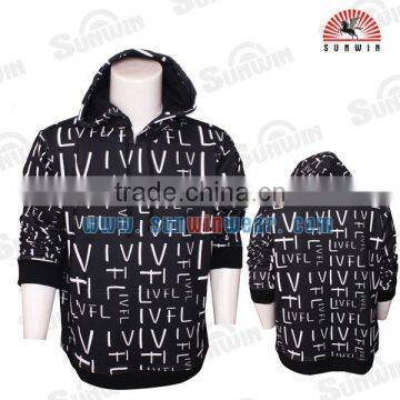 OEM hooded fleece jacket, elastic sweatshirt with fine durability, elasticity