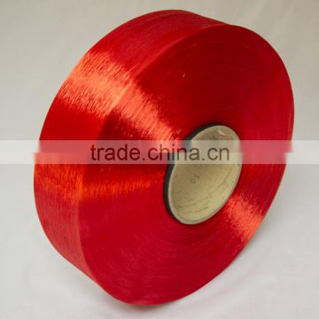 dyed dope / color polyester filament yarn fdy 300D stock for curtain fabric