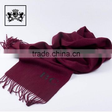 Factory fashionable cashmere shawl thick merino wool scarf