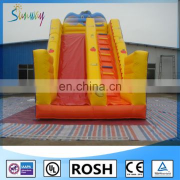 Kids Elephant Slide / Inflatable Bouncy Castle With Slide / Inflatable Slide Parts