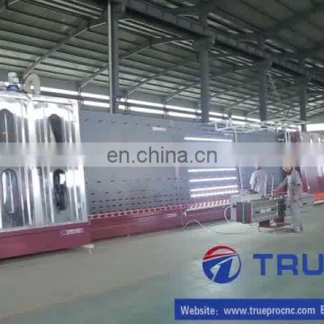 Automatic insulating glass flat-pressing production line machine