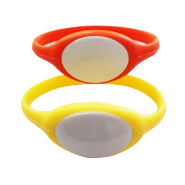 RFID wristband 13.56MHZ NFC chip for payment and exit&entrance