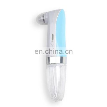 Handheld oxygen small bubble beauty machine for facial massage and blackhead remover vacuum