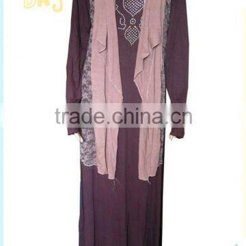 Muslim women abaya 2015 arabic newest design