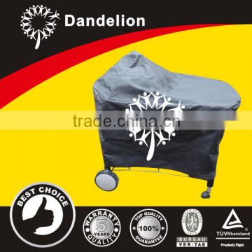 outdoor waterproof pvc coated grey canvas BBQ cover grill cover