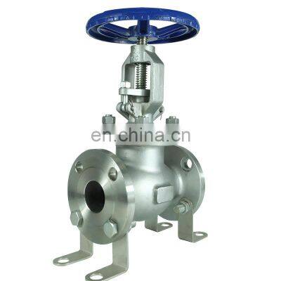 ANSI 1inch class 150 300 WCB PN16 DN150 manual wheel handle stainless steel 304 316 flange   sluice gate valve