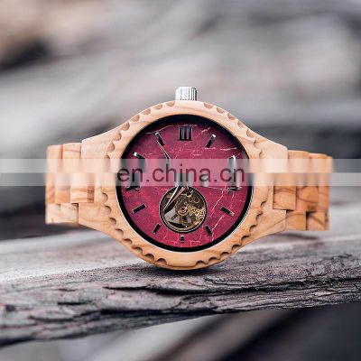 2022 Watches BOBO BIRD Skeleton Hollow Design Luxury Automatic Mechanical Watches for Man