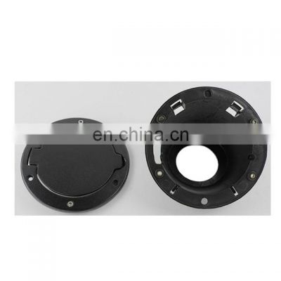 black fuel tank cover for jeep wrangler with 4 door