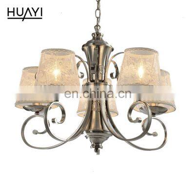 HUAYI European Modern Indoor Artistic Hanging Lights Chandelier E26 E27 Bedroom Living Room LED Pendant Light