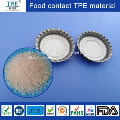 Manufacturers that produce Food Grade Thermoplastic Elastomer TPE Raw Materials for Beer Bottle Cap Seal Liner gasket