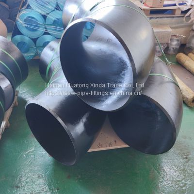 Gas Carbon Steel Butt Welded Pipe Fitting Sch40 Elbow
