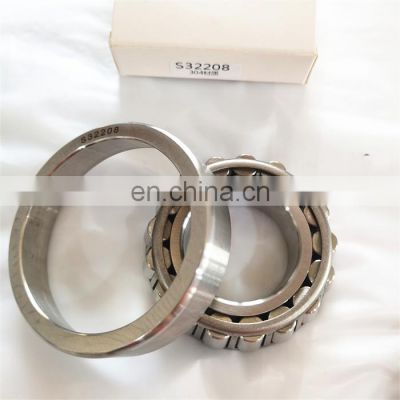 Stainless Steel 304 Bearing 32208 Tapered Roller Bearing S32208 for Water Machined