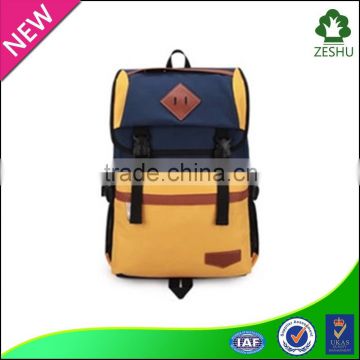 canvas school backpack rucksack teenagers laptop backpack
