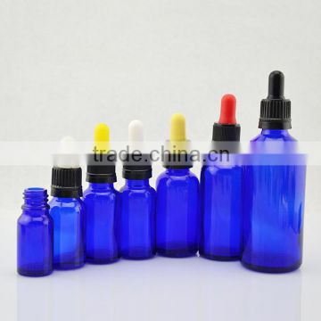 Trade Assurance! OEM 15ml blue e-liquid glass bottles wholesale