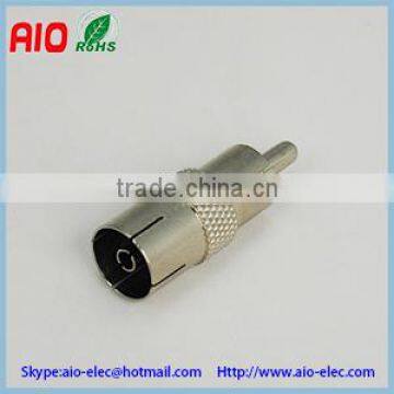 9.5MM TV PAL femal to RCA male adaptor connector