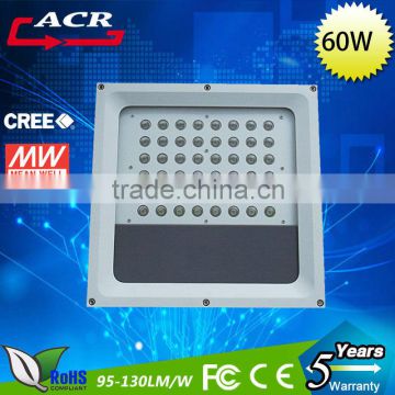 outdoor led canopy gas station light 60w for petrol station lighting