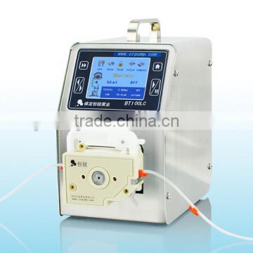 Small Flowrate Peritaltic Pump with Multi channel