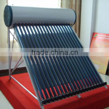 200 l vacuum tubes compact non pressure solar water heater in india