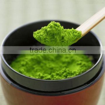 Healthy organic Japanese matcha tea with rich and elegant flavor