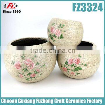 mini ceramic planter pot in small size fresh style