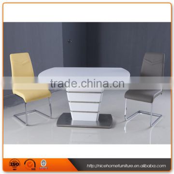 Hot Sell New Design Extension dining table chairs