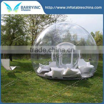 2016 newest design transparent tent for camping , inflatable hammock