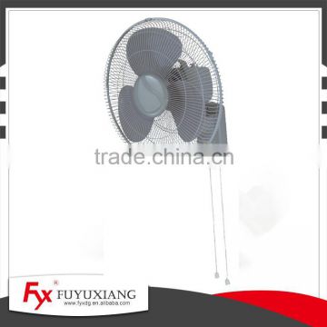 Pullswitch or remote control wall fan