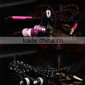 Headphones 5 colors 3.5mm Stereo noise isolating earphone with mic headset auriculares for mobile phone