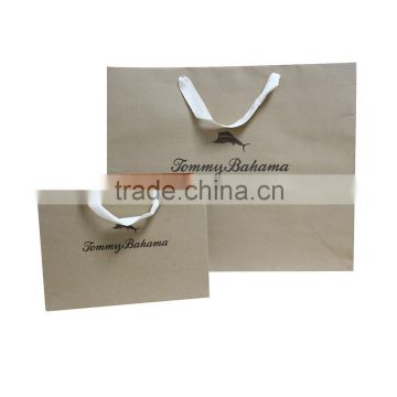 Custom printed fsc cheap kraft paper bag