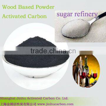 Wine filter wood based powder dring activated carbon