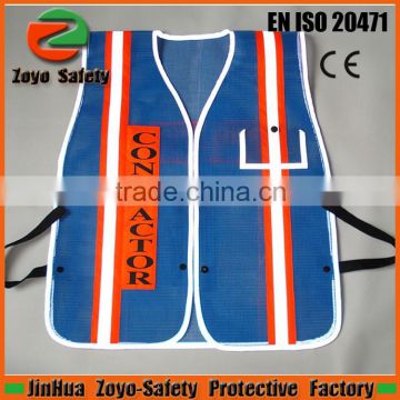 Factory price zoyo safety manufacturer Mesh Reflective Safety Vest
