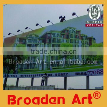 plastic panels for fence frontlit coated banner printing